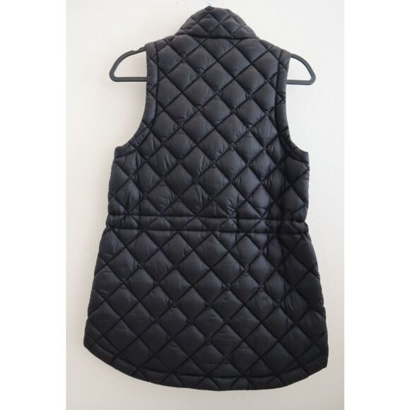 Athleta 599504-00 Women's Sz 2XS Black Whisper Featherless Puffer Vest - Picture 2 of 14